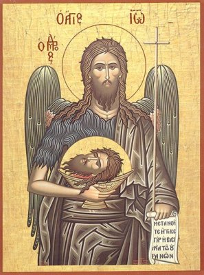 Pe 7 ianuarie îl cinstim pe Sfântul Ioan Botezătorul